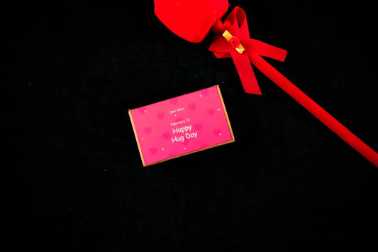 Hug Day Card Matchbox
