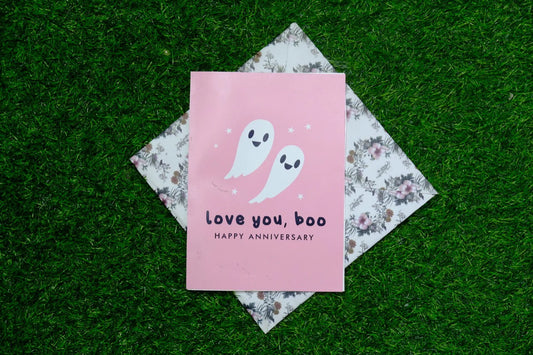 I Love You Boo Card