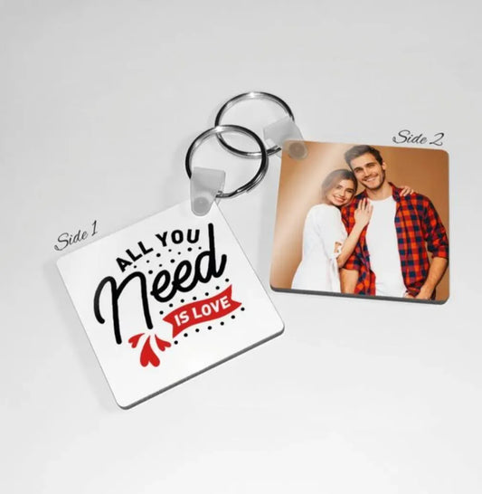 Personalised Couple Keychain - 2