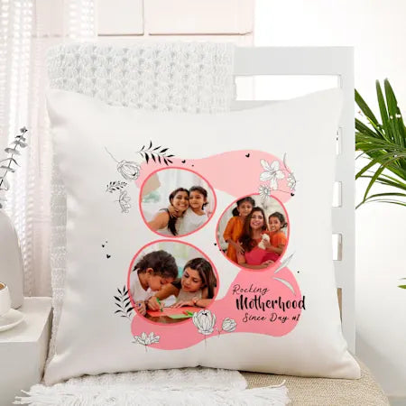 Personalized Rocking Motherhood Cushion