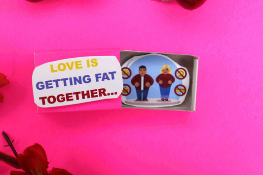 Foodie Couple Match Box