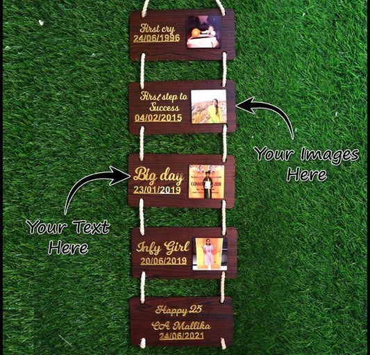 Photo With Text Name Plate