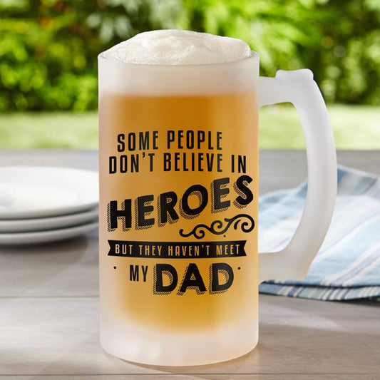 Heroes Dad Beer Mug