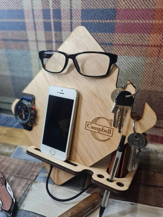 Personalised bedside Organiser