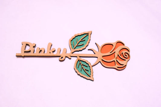 Orange Rose Stick