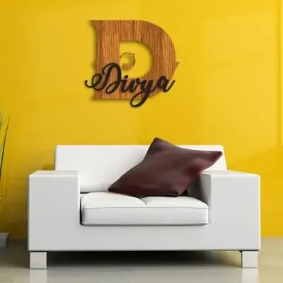 Name Letter Wall Art