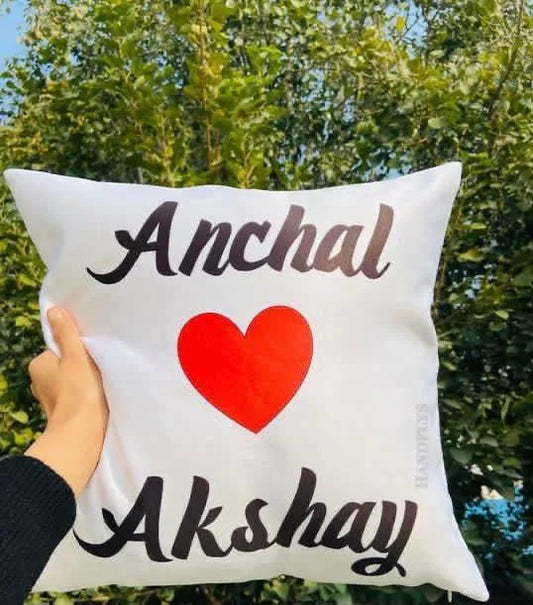 Couple Name Cushion