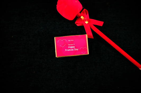Promise Day Card Matchbox