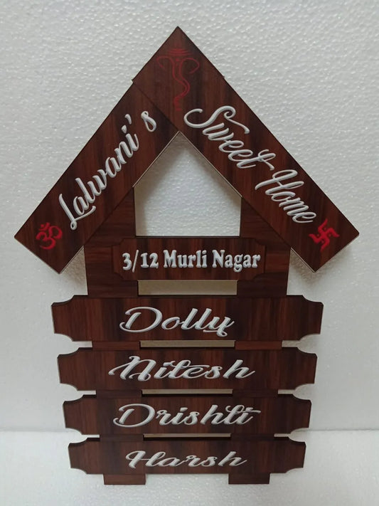 Home Name Plate 511