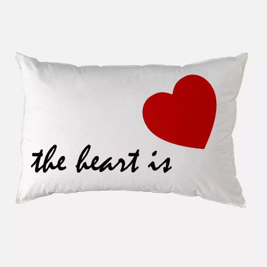 The heart is Pillow Cover 04