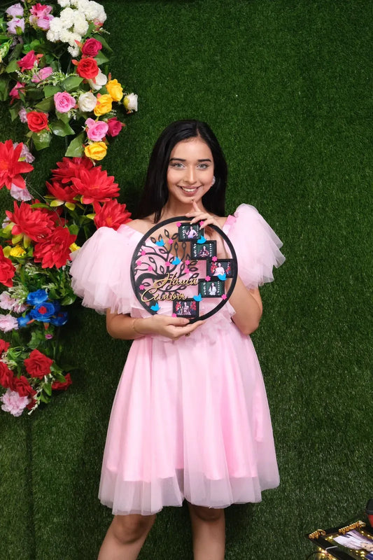 Blooming Flowers Frame