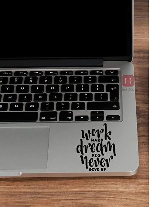 Motivational Laptop sticker