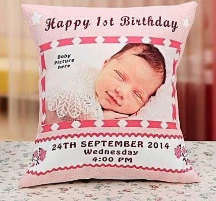 Baby anniversary Cushion