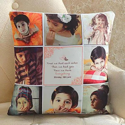 Photo collage Cushion
