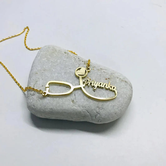 Personalised Doctor Name Chain