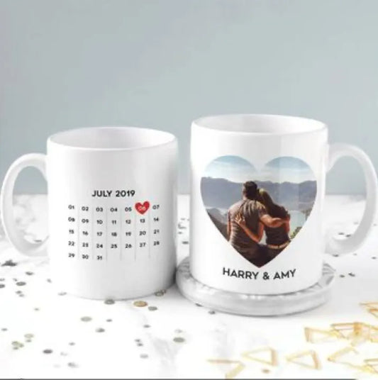 Unique Date Coffe Mug