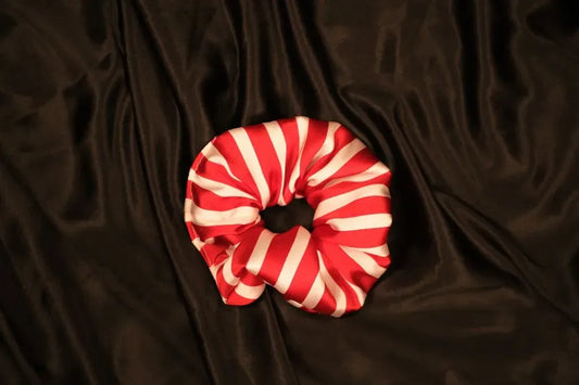 Printed Scrunchies &amp; Bow Combo
