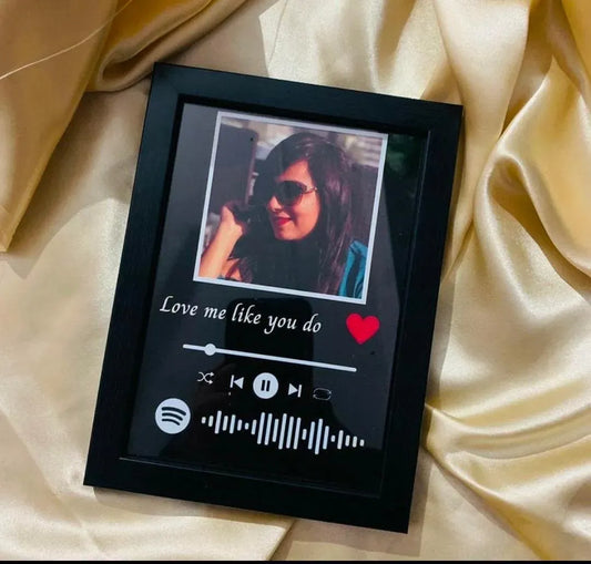 Spotify photo frame