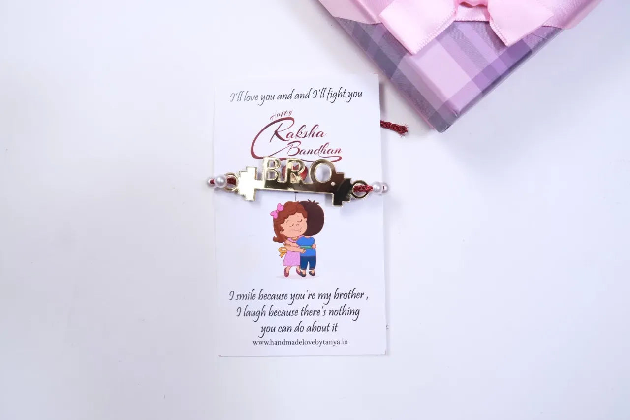 Acrylic Rakhi 203 – handmadelovebytanya
