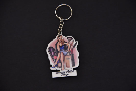 Beauty Queen Keychain