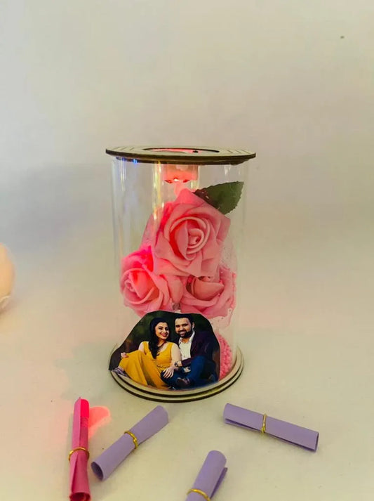 Wireless Rose Photo  Lamp