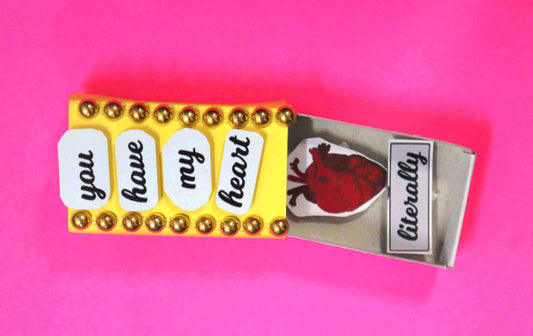 My Heart Match Box