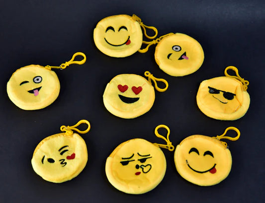 emoji keychain bag