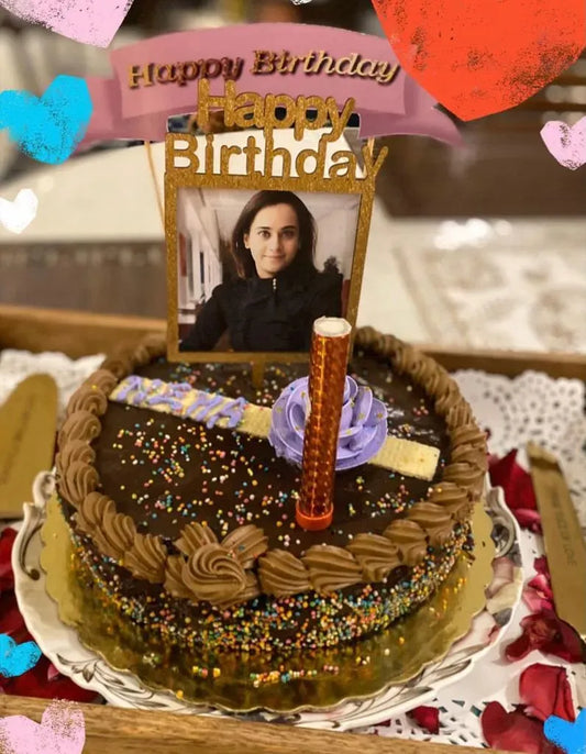 Photo Cake Topper